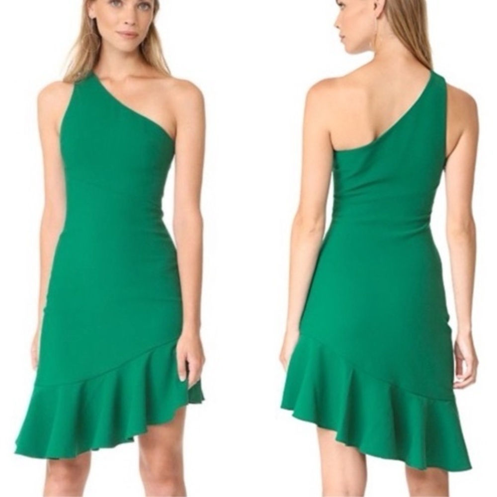 Cinq a Sept Stella Dress in Evergreen (114)